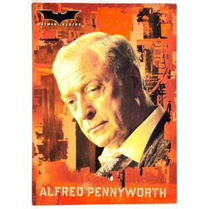 Topps DC 2005 Batman Begins Card #5 ALFRED PENNYWORTH, See Pics/Descr.